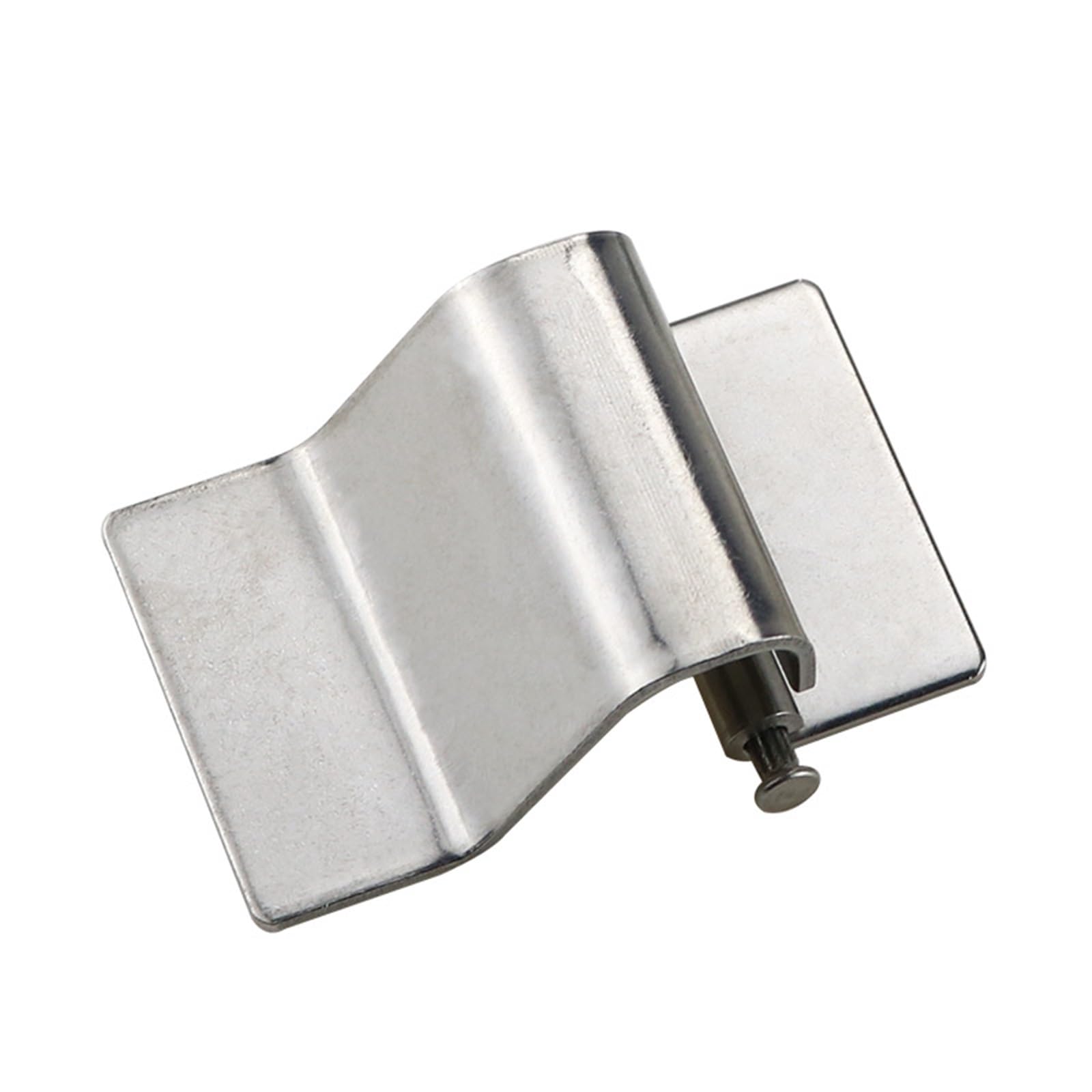Charnière industrielle inox 304 convexe sans trou mécanique