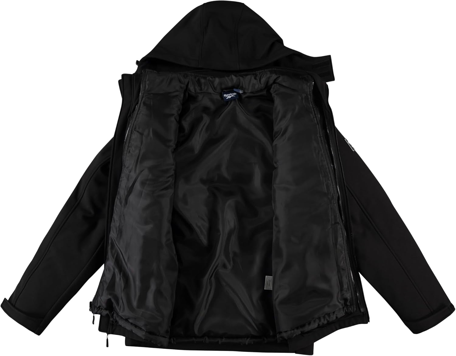 Reebok Mens Winter Coats - 3 in 1 System Hooded Softshell Windbreaker Jacket and Quilted Puffer Insulated Mens Ski Jacket - Image 3