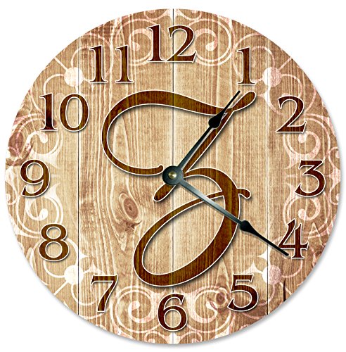 Reloj de pared redondo decorativo 10.5 pulgadas