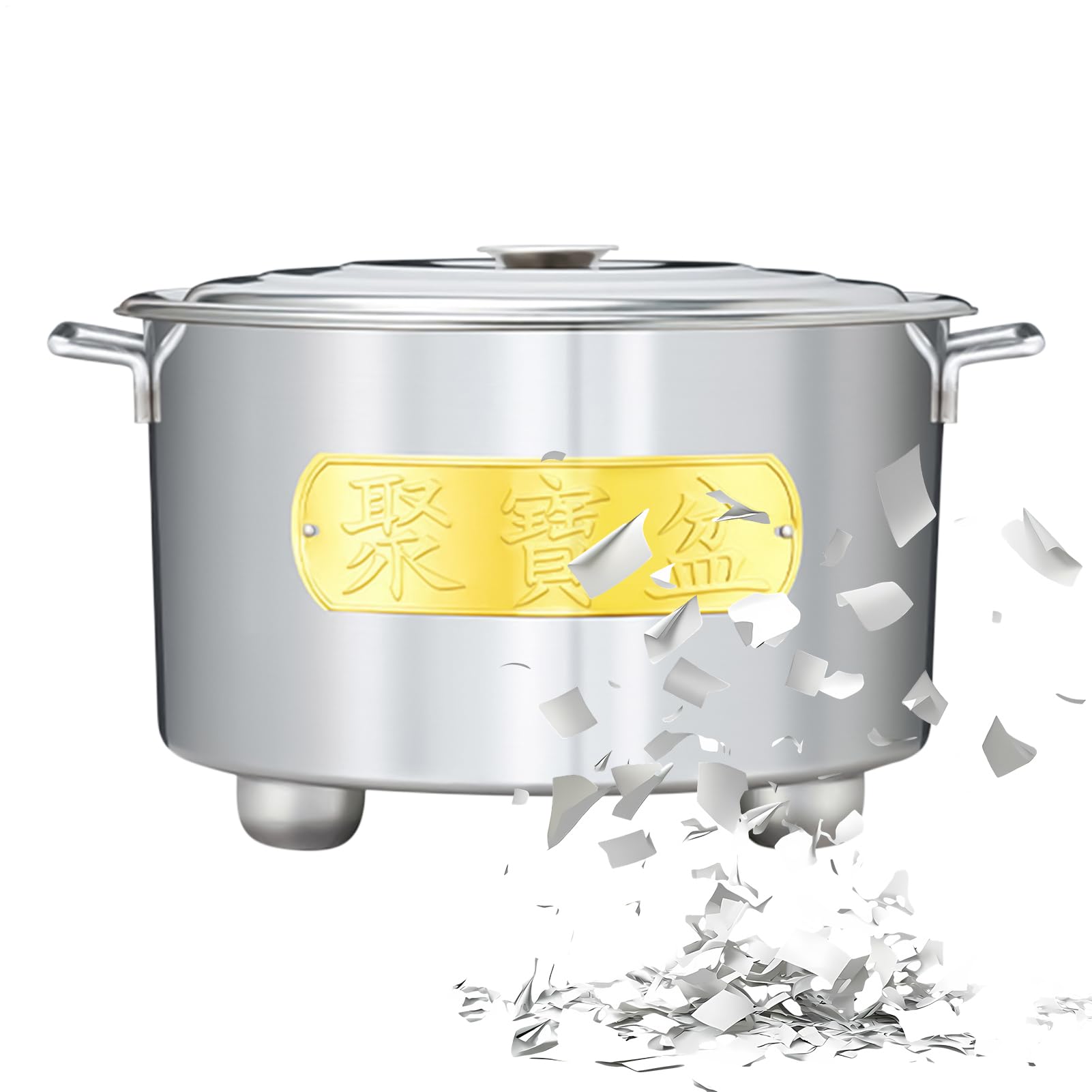 de combustion – Incinérateur résistant à la chaleur, de combustion pour cour, jardin, ferme, construction en métal robuste, facile à utiliser pour brûler du bois et des déchets, outil de