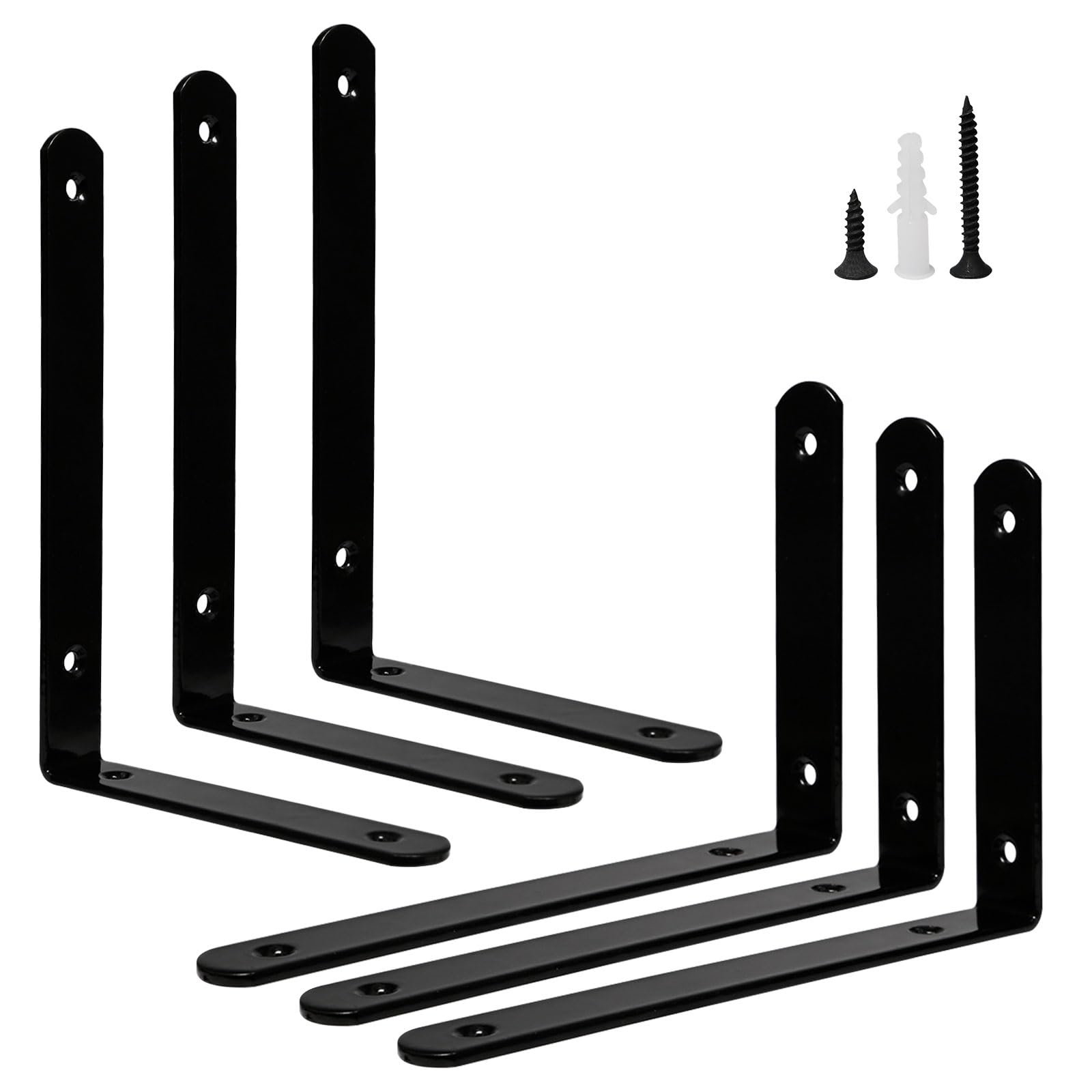 Équerres métalliques de qualité supérieure pour étagères flottantes robustes