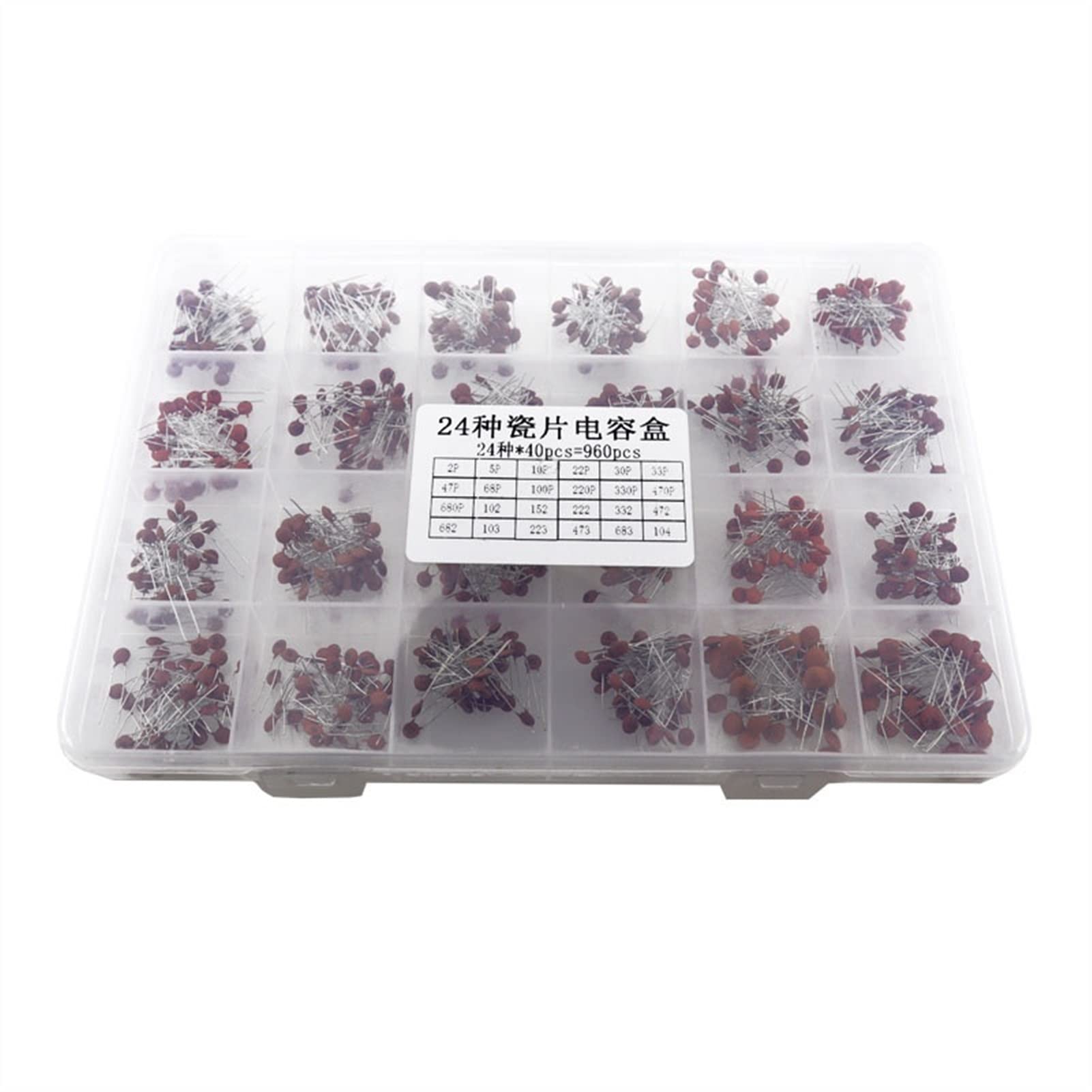 Kit surtido de condensadores cerámicos Industrial Electrical capacitors