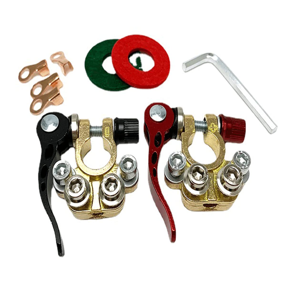 2PCS Battery Terminal Clamp Connectors,Battery Terminal Connectors,Car