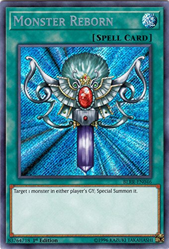 REBORNレアカード Amazon.com: Yu-Gi-Oh! - Monster Reborn - BLRR-EN046 - Secret Rare