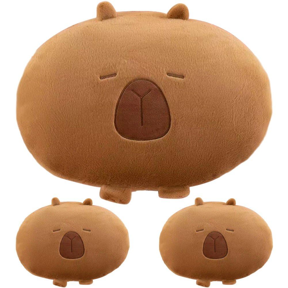 Ski-schutzausrüstung, 3-teiliges Ski-hüftschutz- Und Knieschoner-Set, Süße Cartoon-Capybara-schutzausrüstung, Crash-Pads Zum Skaten Und Snowboarden