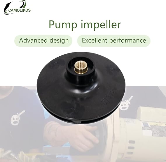 073129 Pump Impeller Fits for Pentair 1000 Series Pump WF-6 WFE-6 WFK-6 WFDS-6 WF-28 WFE-28 WFDS-28 1-1/2 HP Full Rated and 2 HP Up Rated Replacement Part