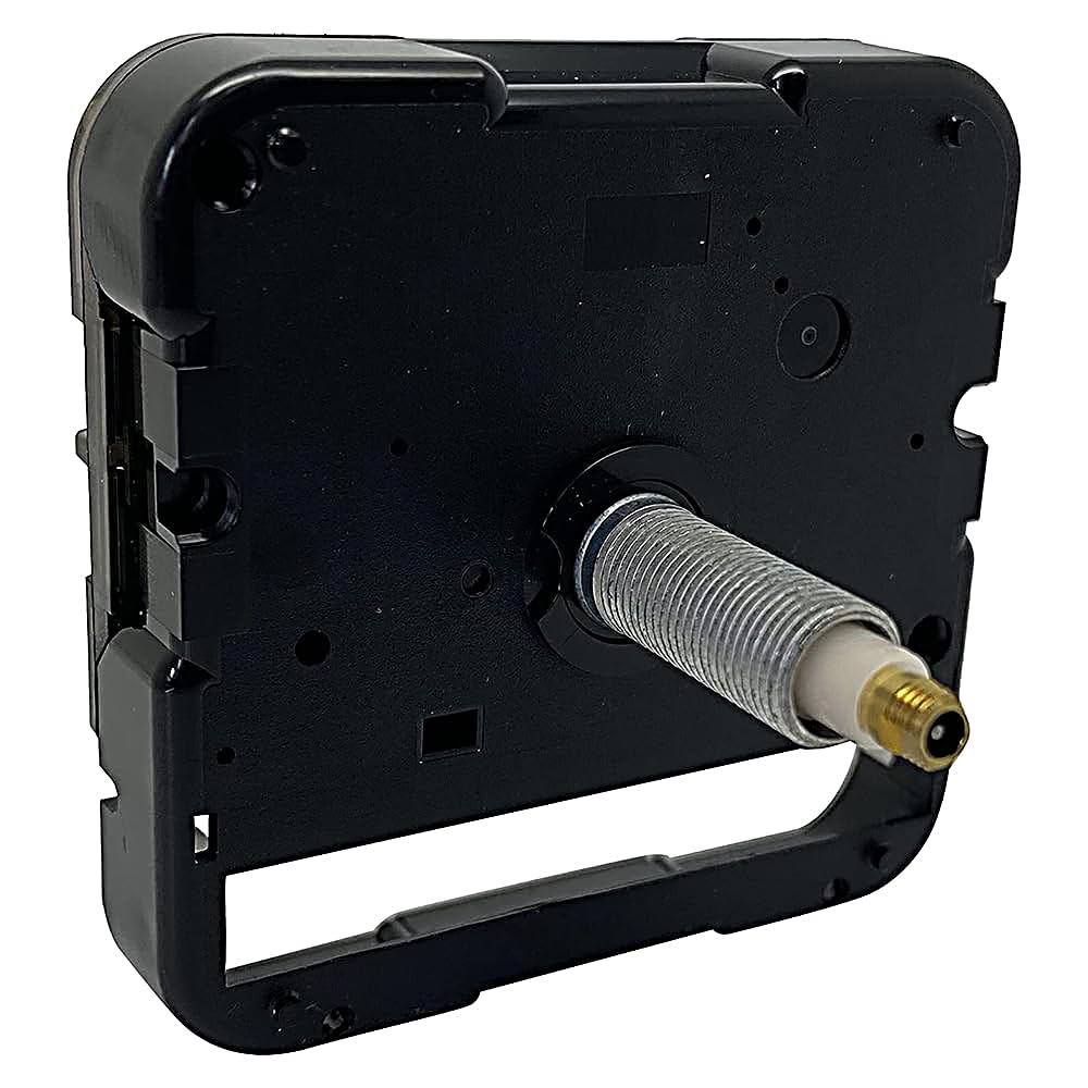 SKP Quartz Wall Clock Replacement Mechanism Movement Motor Battery Suitable Seiko & Tochigi Tokei SC HK LTD (26mm Ticking EF Euro Shaft)