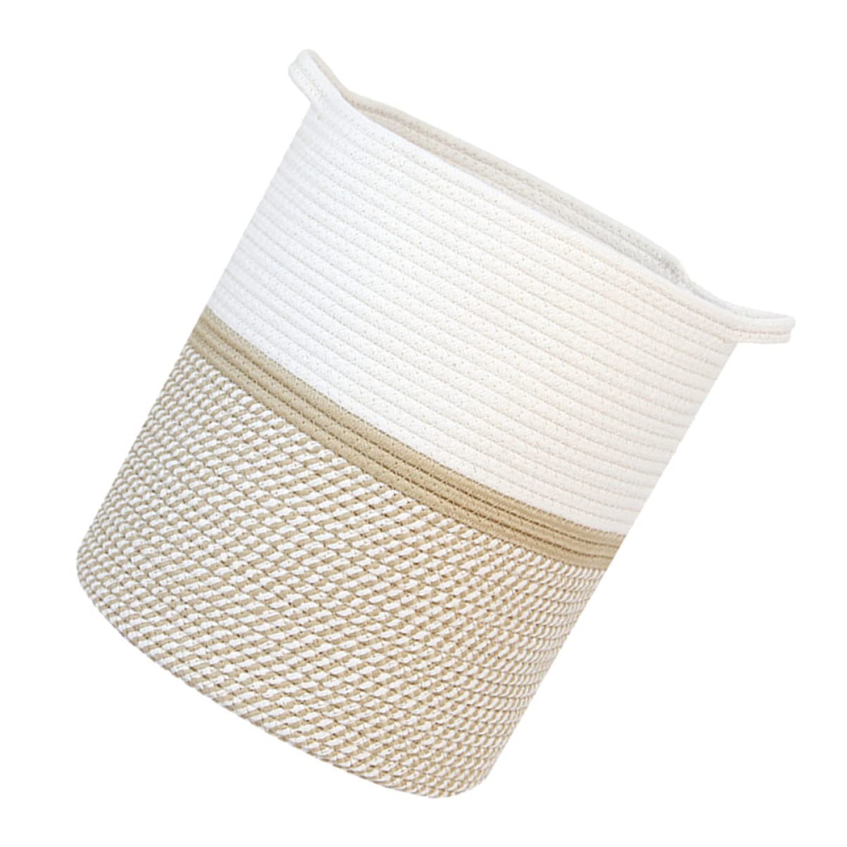 Panier tressé pour jouets chic et bac de stockage haut de gamme