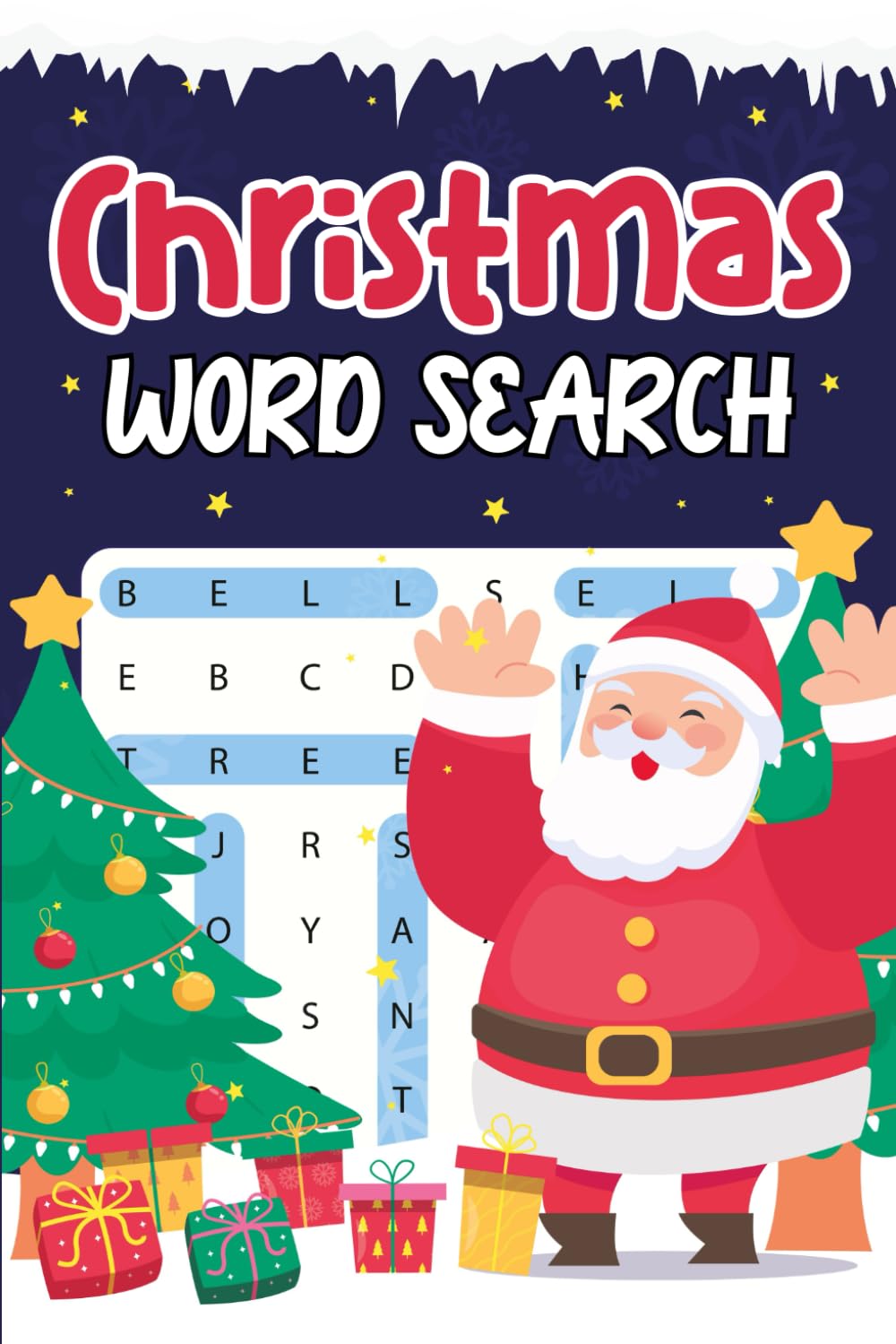 Kids Christmas Presents: Christmas Word Search Book For Kids: +1500 Puzzles To Develop Children's Thinking Skills, Gift Idea For Boys, Girls Age 6-8, 8-12 (Christmas Gifts For Kids 4-8)