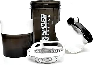 DOVEAZ Spider Protein Shaker Bottle, 500ml (Color-White) Price In India