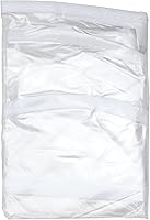 Vista 4 de Iconikal 24 unidades de plástico transparente para la lluvia, capó para el cabello, Poncho Hood-Single-Transparent Protector Hairdo Shield con lazos