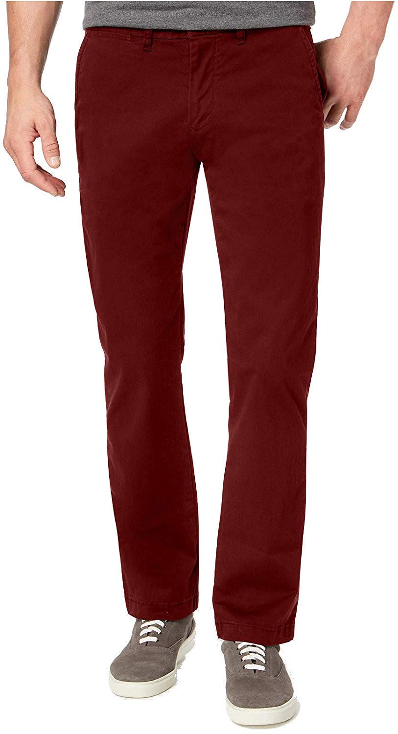 tommy hilfiger custom fit chino pants