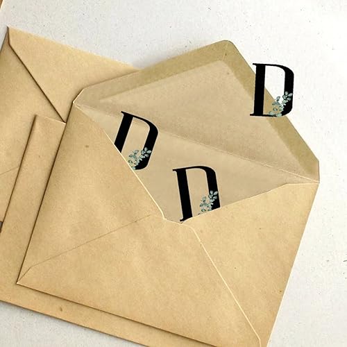 Miniatura 9 de Calcomanía de vinilo con letra J negra del alfabeto con hoja de eucalipto, decoración inicial de apellido, calcomanía para automóvil, laptop,