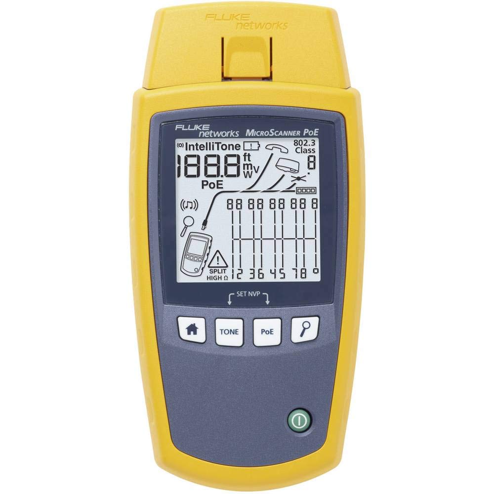 Fluke Networks MicroScanner PoE-Profi-Kit