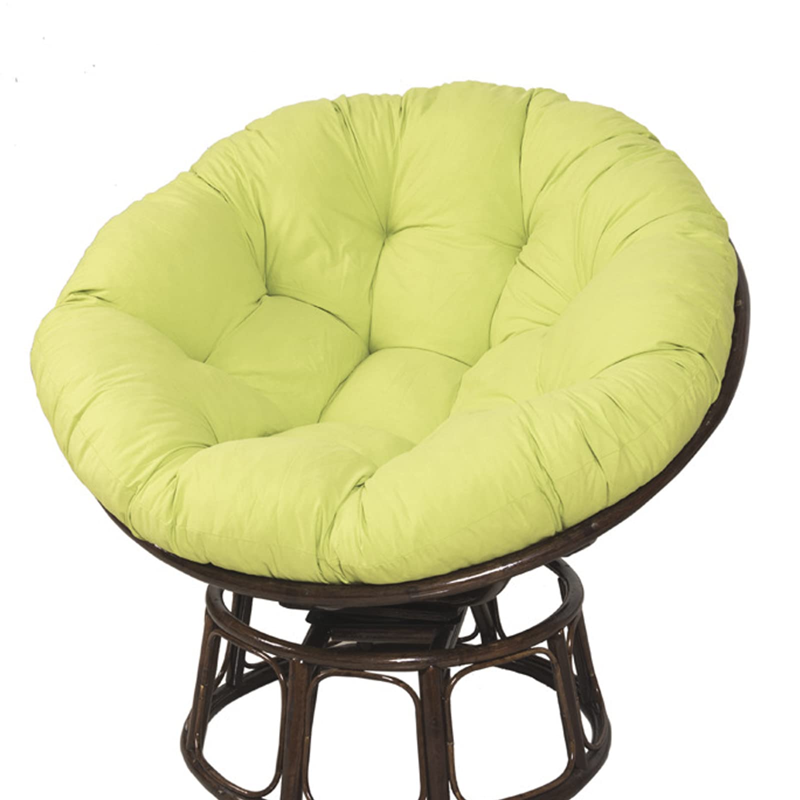 DXDRT Papasan Chair Cushion, Indoor Outdoor Cushion for Papasan Round Chair, Garden Swing Cushion Replacement, Soft Thicken Comfy Hanging Basket Chair