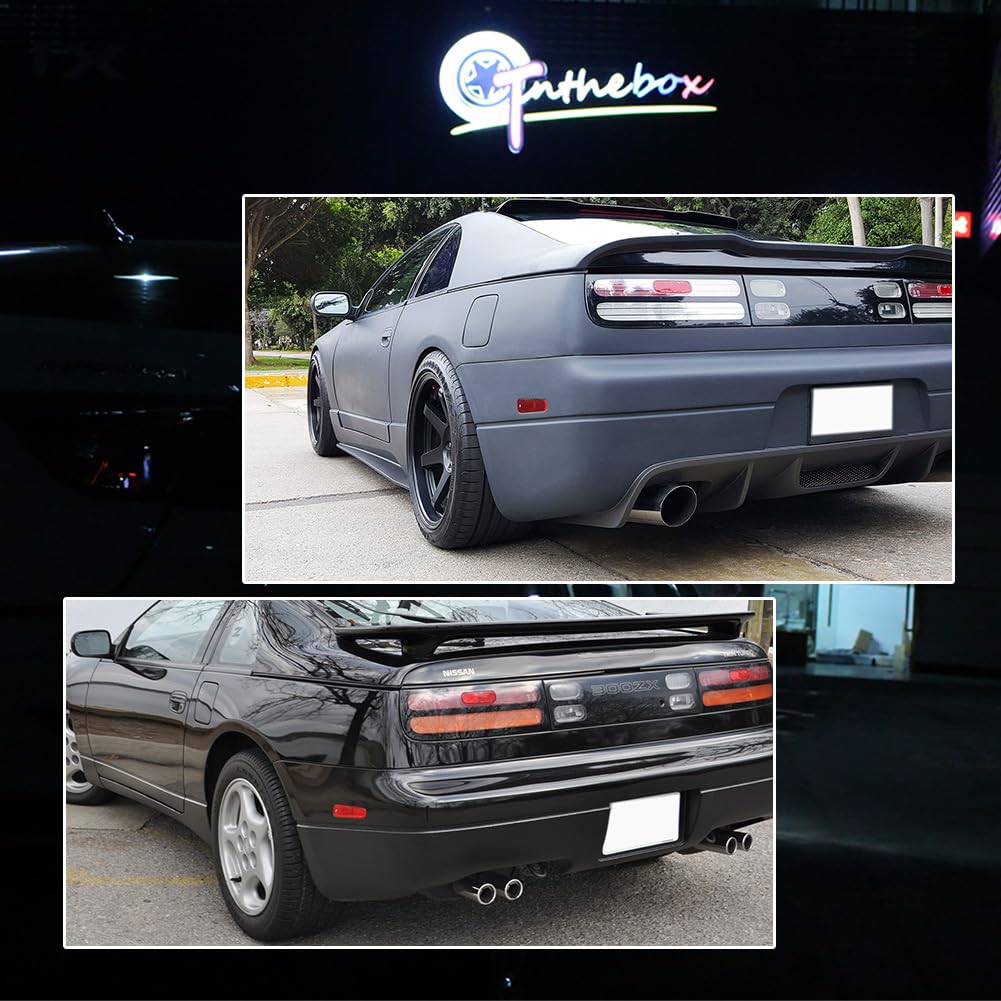 Amazon.com: GTINTHEBOX Red Lens Rear Bumper Side Marker