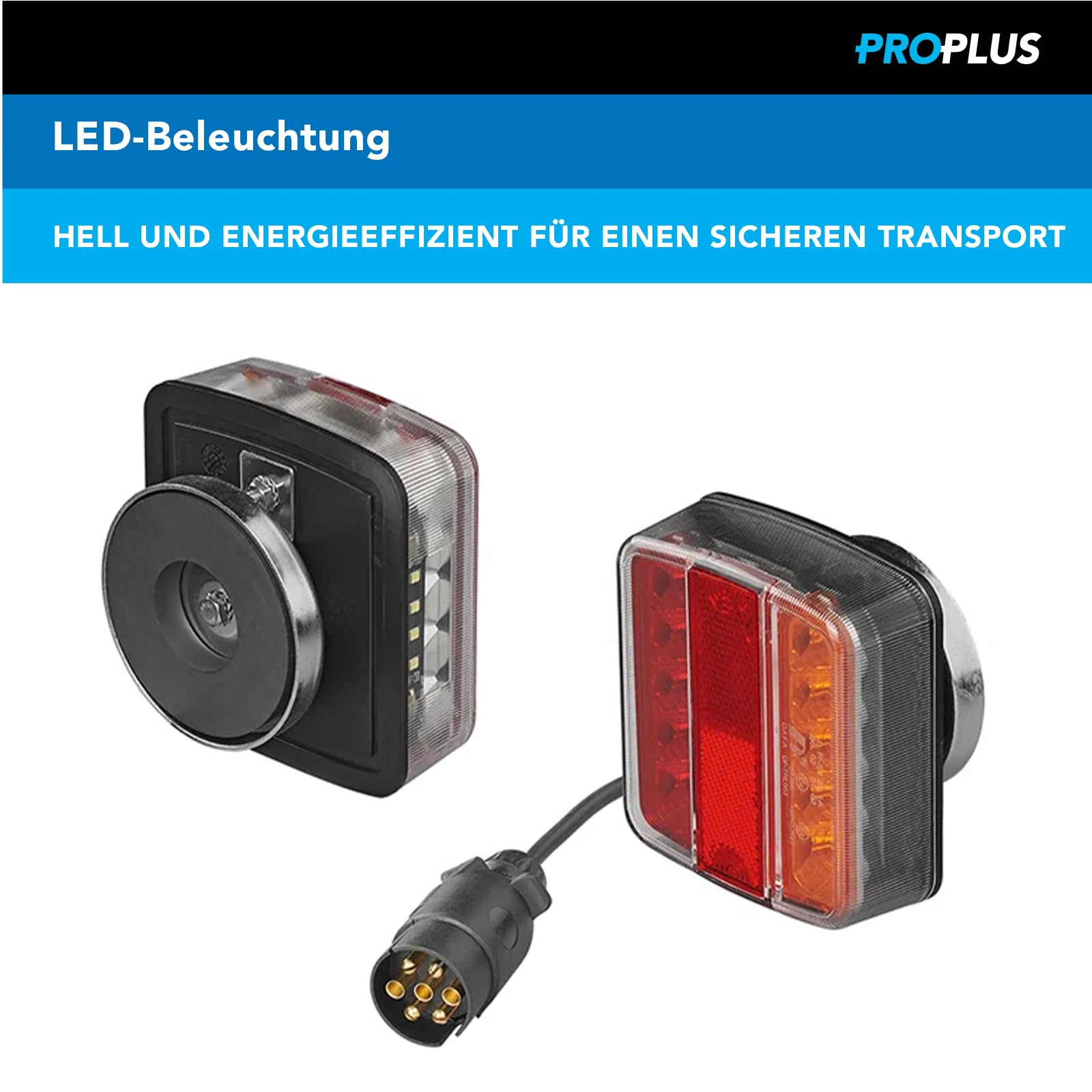 ProPlus 330476 LED-Lichter mit Magneten für Trailer