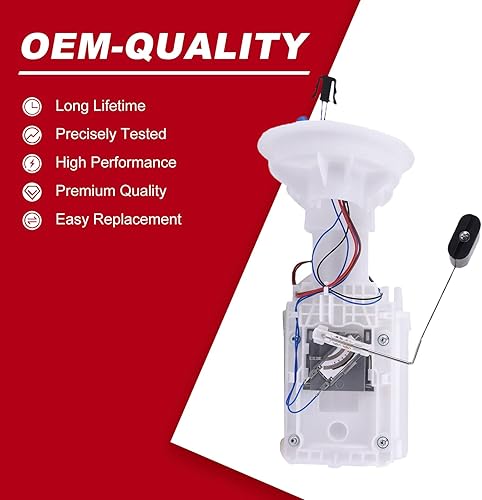 Miniatura 6 de Bapmic 16112755082 Reemplazo del módulo de la bomba de combustible eléctrica para Mini Cooper R55 R56 R57 2007 2008 2009 2010 2011 2012 2013 2014