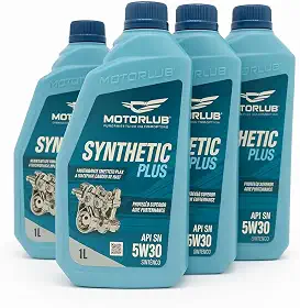 Kit 4l Óleo 5w30 Api Sn Sintético Plus