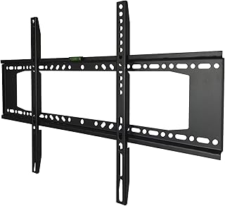 حامل تلفزيون يثبت على الحائط لمعظم شاشات ال اي دي المسطحة مقاس 37 إلى 75 بوصة، حامل تلفزيون ال سي دي يدعم الحامل معيار فيسا 60 × 40 سم وحمولة 60 كجم من دبليو بي ويست بايو