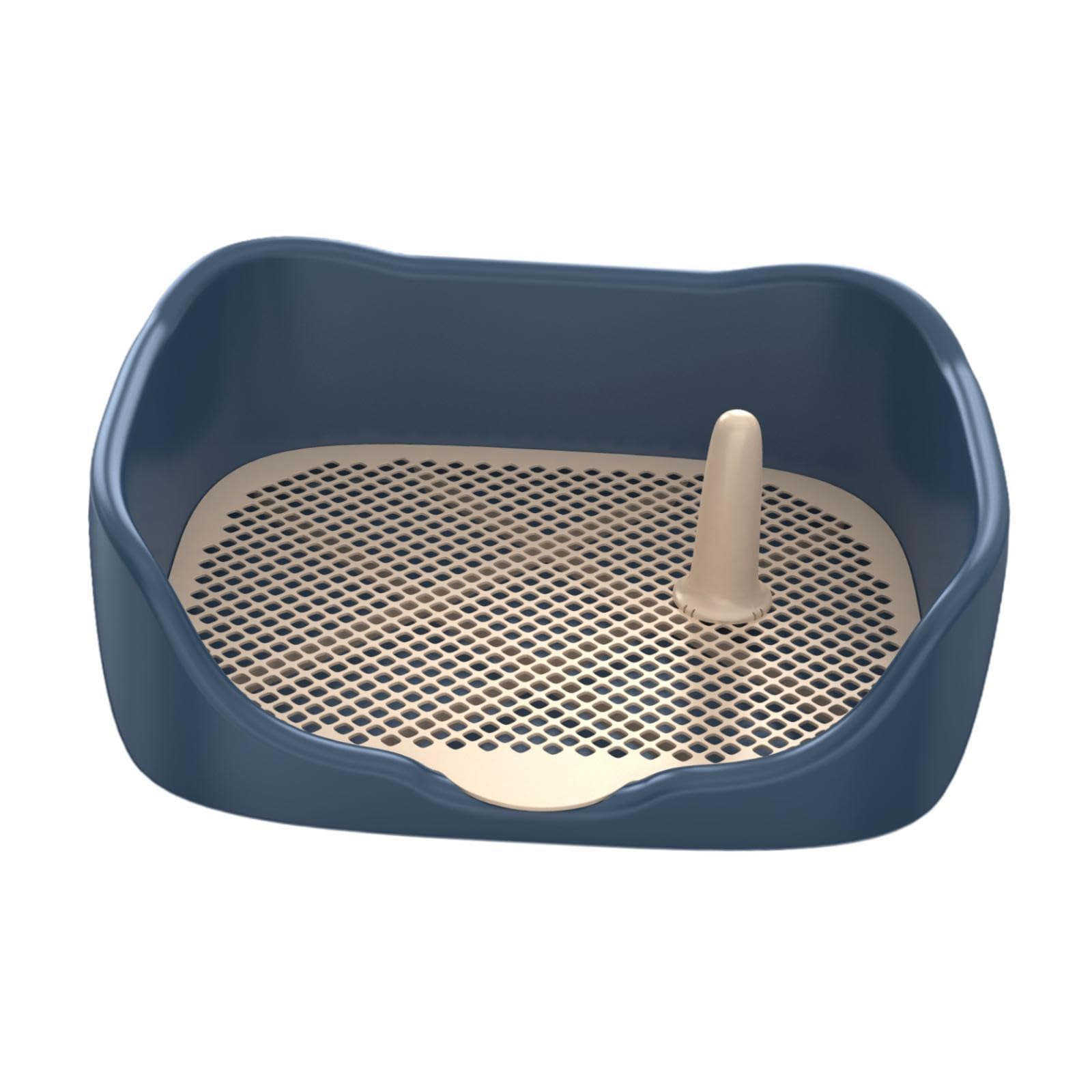 F Fityle Inodoro para Perros, Caja de Arena para Perros, Mantiene Las Patas y los Pisos limpios, Bandeja para IR al baño para el Entrenamiento de Cachorros,