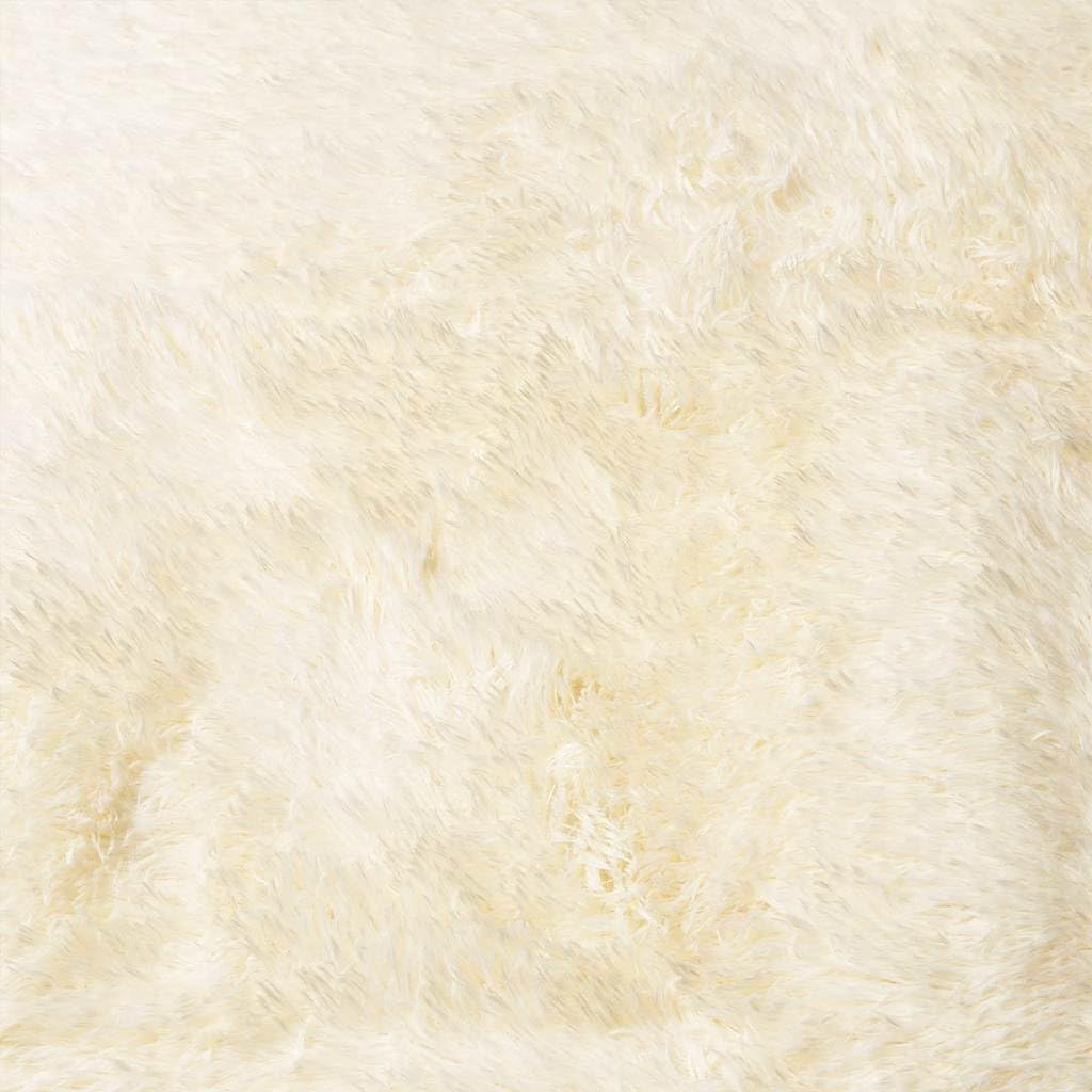 Tappeto shaggy, a pelo lungo, 120 x 120 cm, in poliestere, antiscivolo, per soggiorno, camera da letto e balcone, facile da pulire, con pelo morbido, leggero
