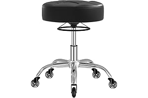 Rolling Stool: Super Ergonomic Heavy Duty 400lb Stool