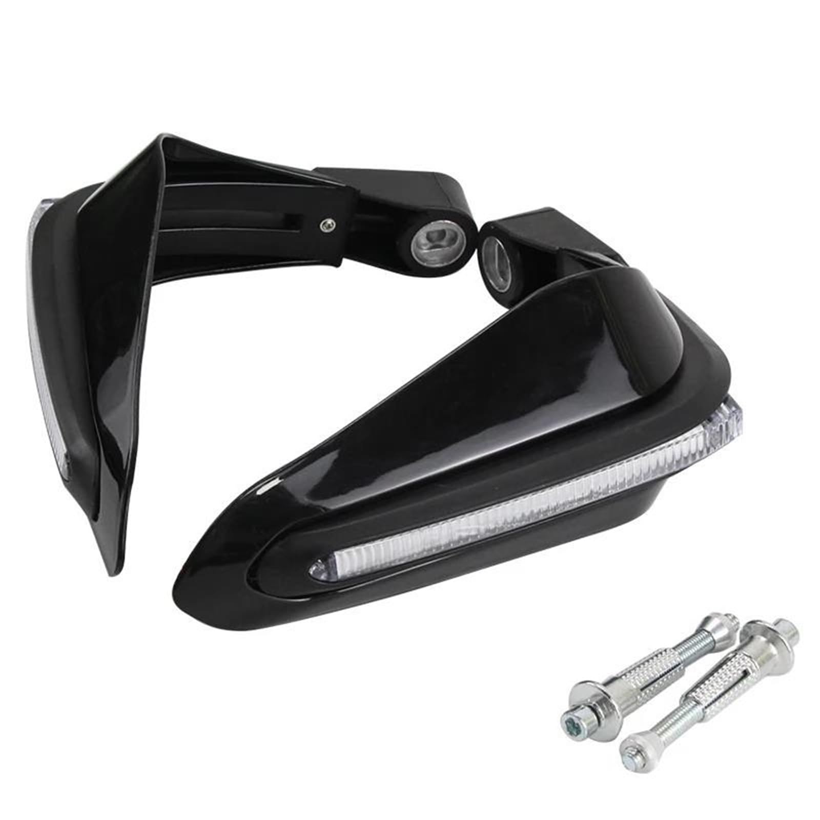 Protège-mains guidon de moto universel avec clignotant intégré pour protection - 6