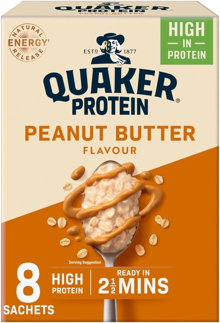 Quaker Protein Peanut Butter 8pk