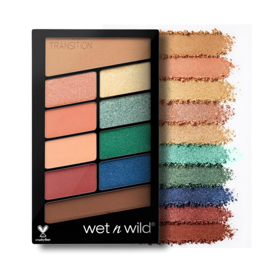 Wet n Wild Colour Icon 10 Pan Palette Stop Playing Safe, 10 gm