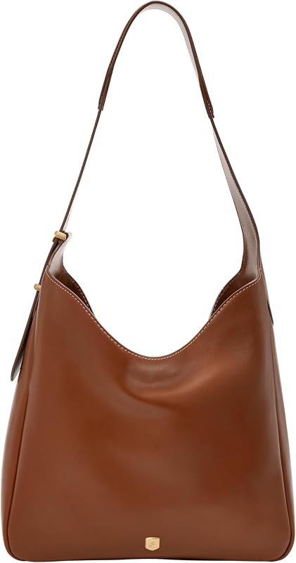 Fossil Dillon Leather Hobo Bag para mujer, bolso para mujer