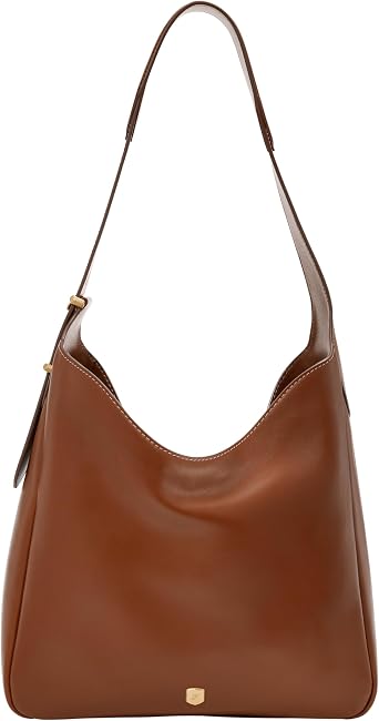 Fossil Womens Dillon Leather Hobo Bag, Purse for Women
