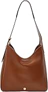 Fossil Women's Dillon Leather Hobo Bag, Purse for Women
