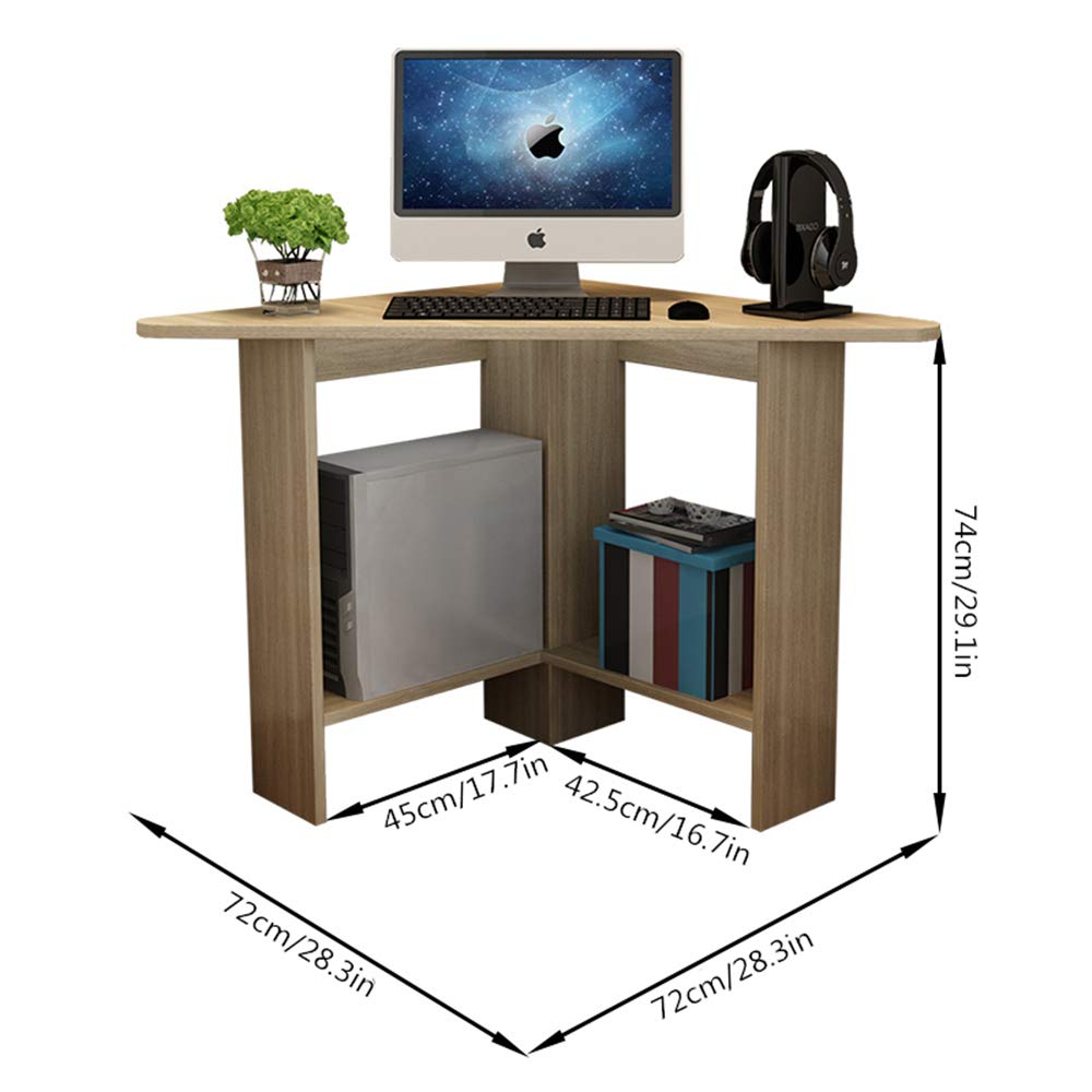 Bureau d'ordinateur d'angle en forme de L - FYDUN - Noir - Panneaux de Bureau d'ordinateur d'angle en forme de L - FYDUN - Noir - Panneaux de