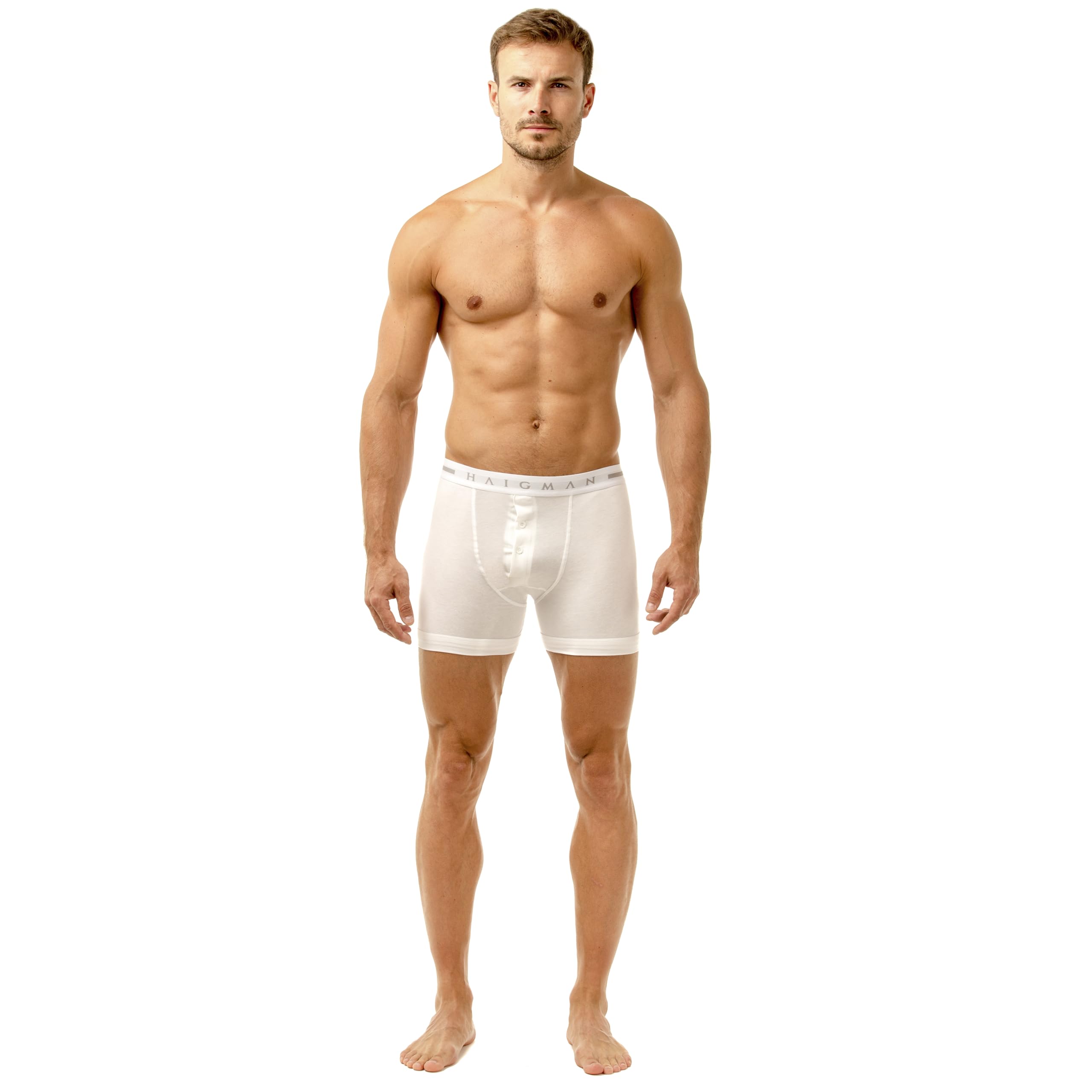 Boxer Sportivi Uomo In Morbido Cotone A Costine – Con Bottone, Elastico In Vita, Traspiranti – Confezioni Da 3, 6, 12 (S-XXL)