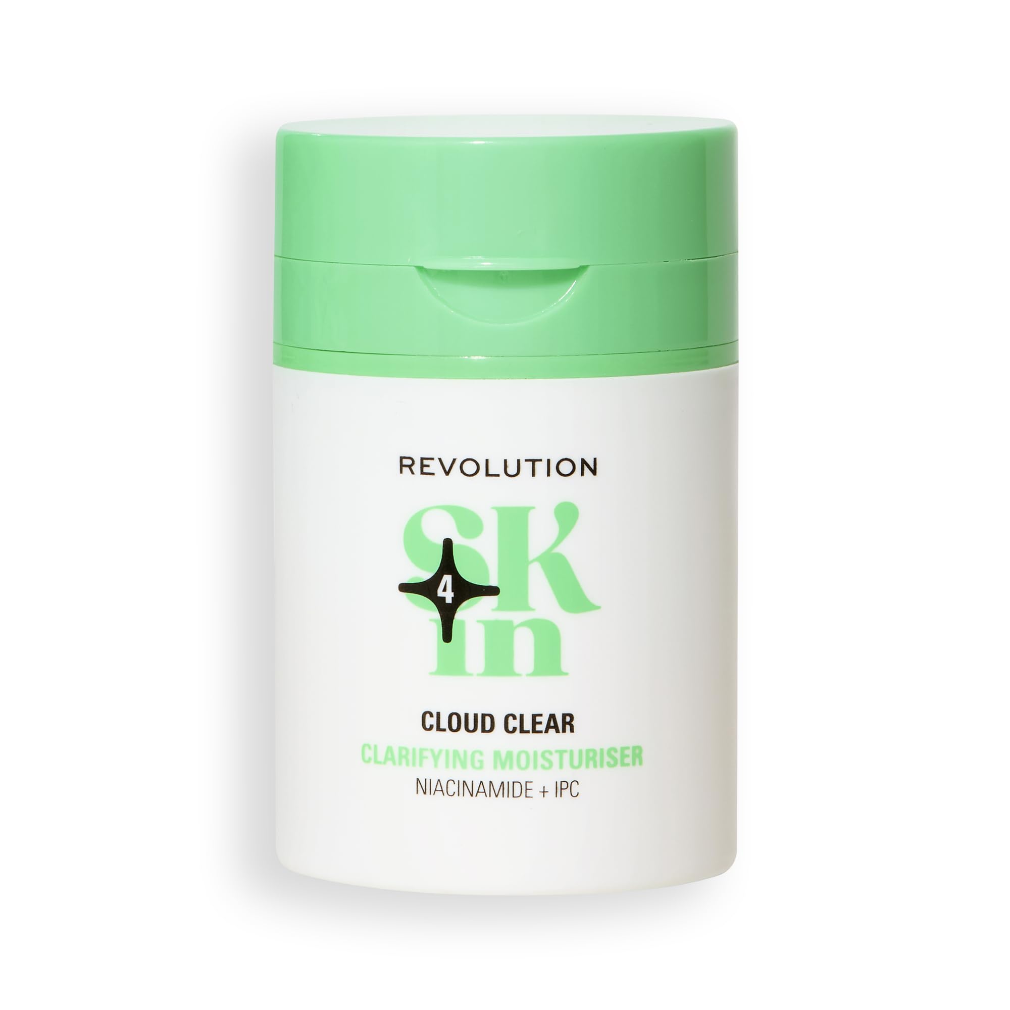 Revolution Skincare Clearly Clarify Niacinamide & Ipc Clarifying Moisturiser Nourishing And Hydrating Light Day Cream With Niacinamide 50 Ml