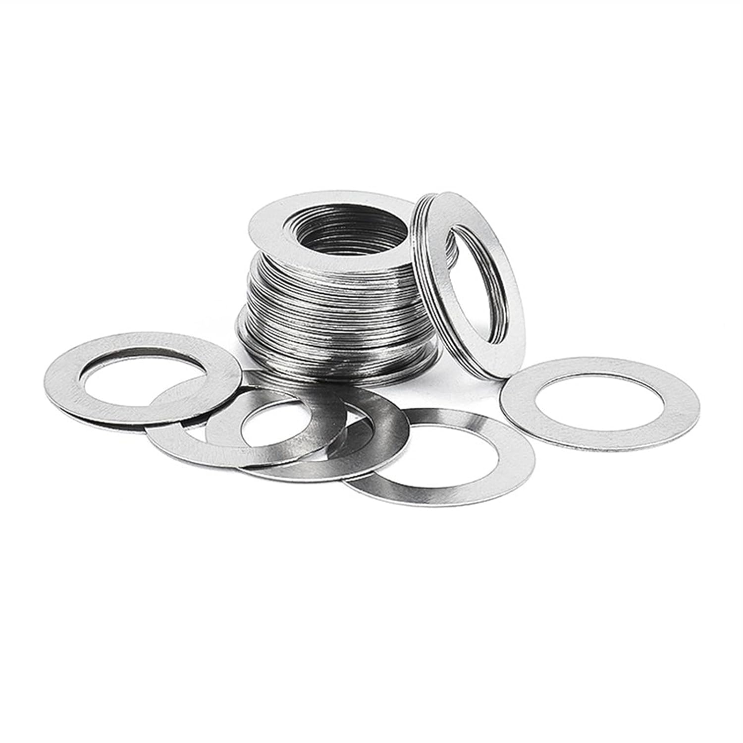 LnanqingSeal Washer 304 Stainless Steel Shim Washers ID6mm 7mm 8mm
