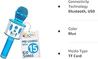 Vista 7 de Move2Play, Karaoke Star para niños, micrófono para niños, Bluetooth + 15 rimas precargadas, juguete para niños y niñas, regalo para 2, 3, 4, 5, 6+