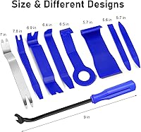 Vista 2 de GLK Juego de herramientas de extracción de moldura automática, juego de herramientas de extracción de panel de clip de puerta, herramienta