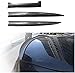 GEBBEM Car Rear Spoilers for Mercedes Benz SLK 350 280 250 200, Rear Trunk Spoiler Lip Roof Tail Wing, Car Styling Accessories,Bright Black, normal