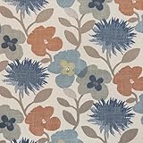 eLuxurySupply Fabric by The Yard - Upholstery Fabric, Linen Blend for Furniture and DIY Projects - Sewing Material/Fabrics - Amzi Dragonfly Pattern - 4 Yard INCREMENTS