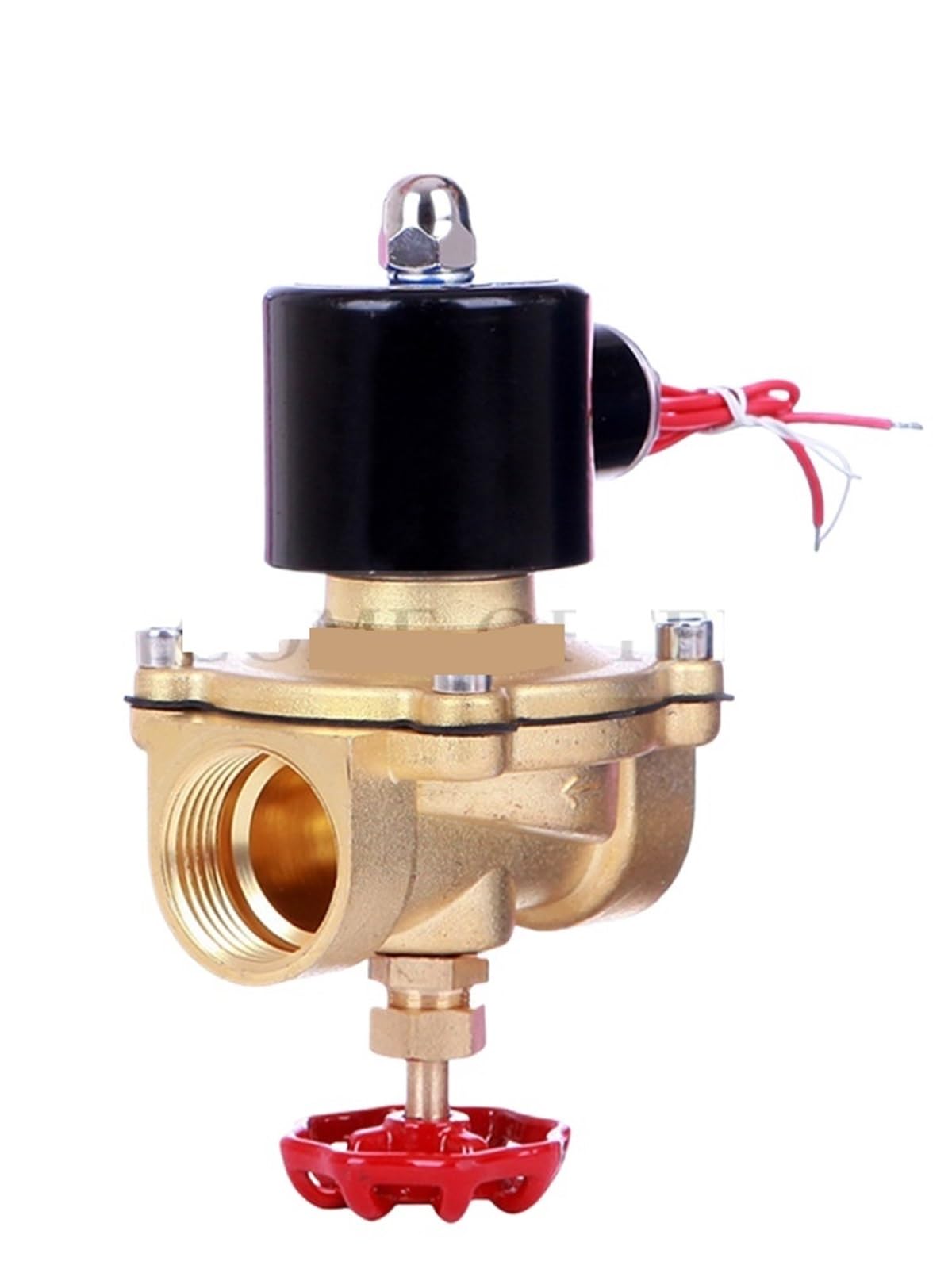 Vanne électromagnétique en laiton haut de gamme 1,9 cm pour fluides et huiles 80°C