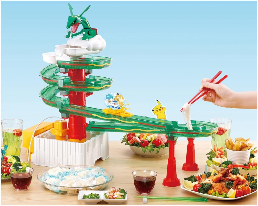 Somen Slider, Pokemon Rayquaza, Home Use, Pokemon, Nagashi Somen Machine, Japan Toy Award 2024, Variety Category Excellence Award