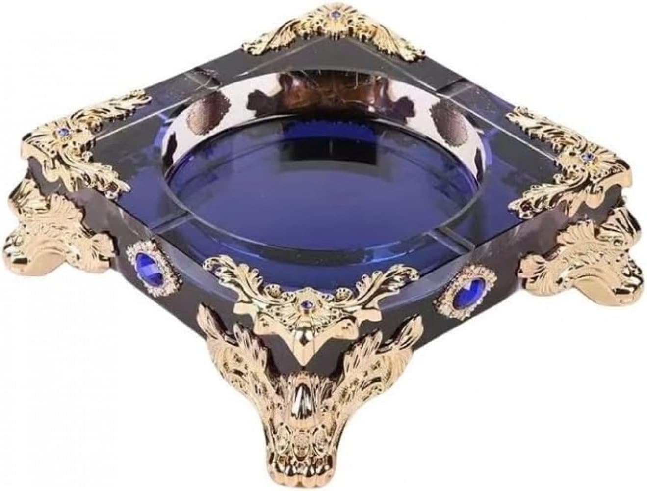 ベネチアガラスの灰皿 USED】ヴェネツィアンガラス ? ベネチアンガラス