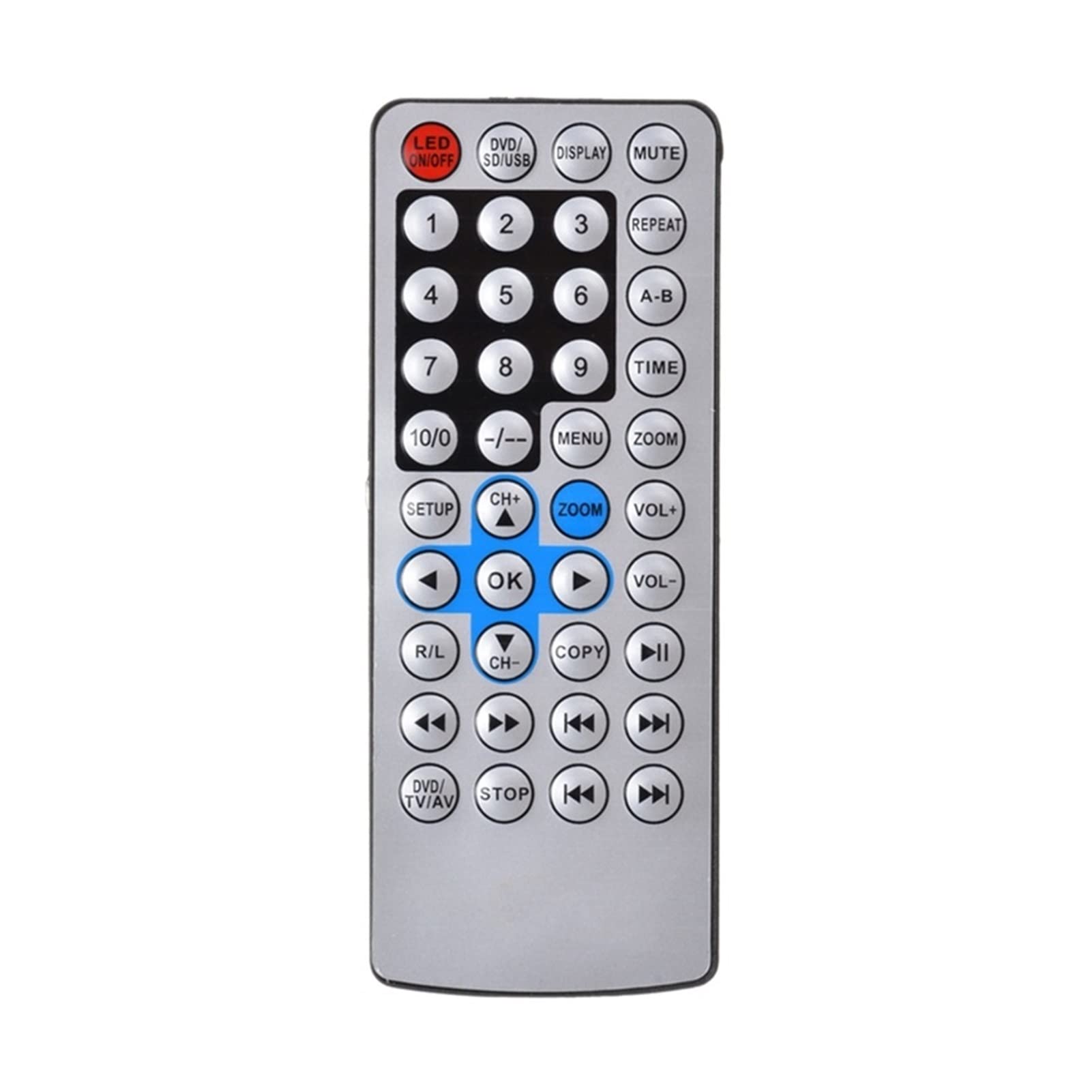 Coche casero portátil de 9.8 Pulgadas DVD Jugador CD VCD Juego televisión Jugador USB Adaptador de Radio Soporte FM Radio Recepción,Compatible con La MayoríA De Dispositivos