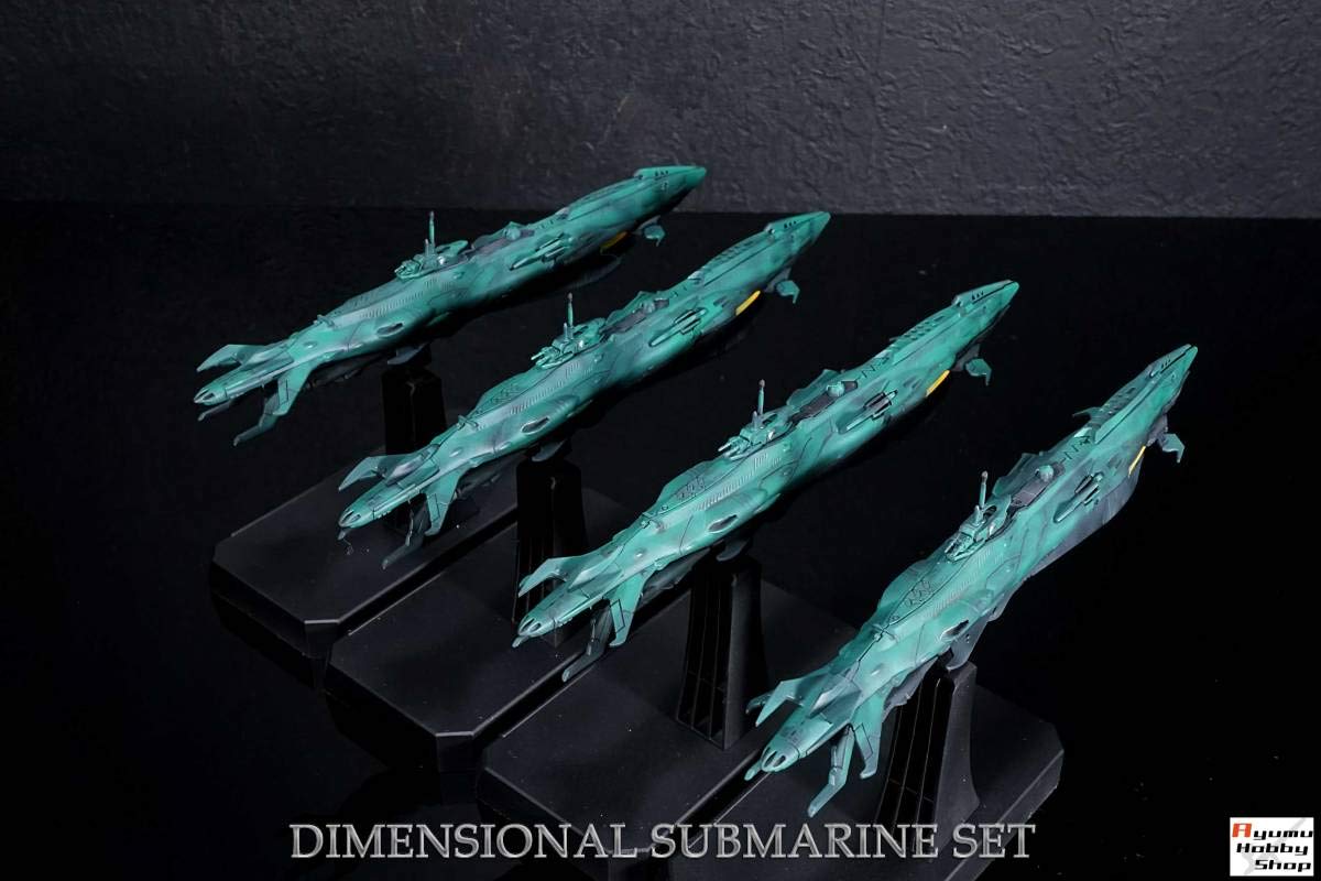 Amazon.co.jp: 1/1000 次元潜航艦セット①(ヤマト2202 愛の戦士たち