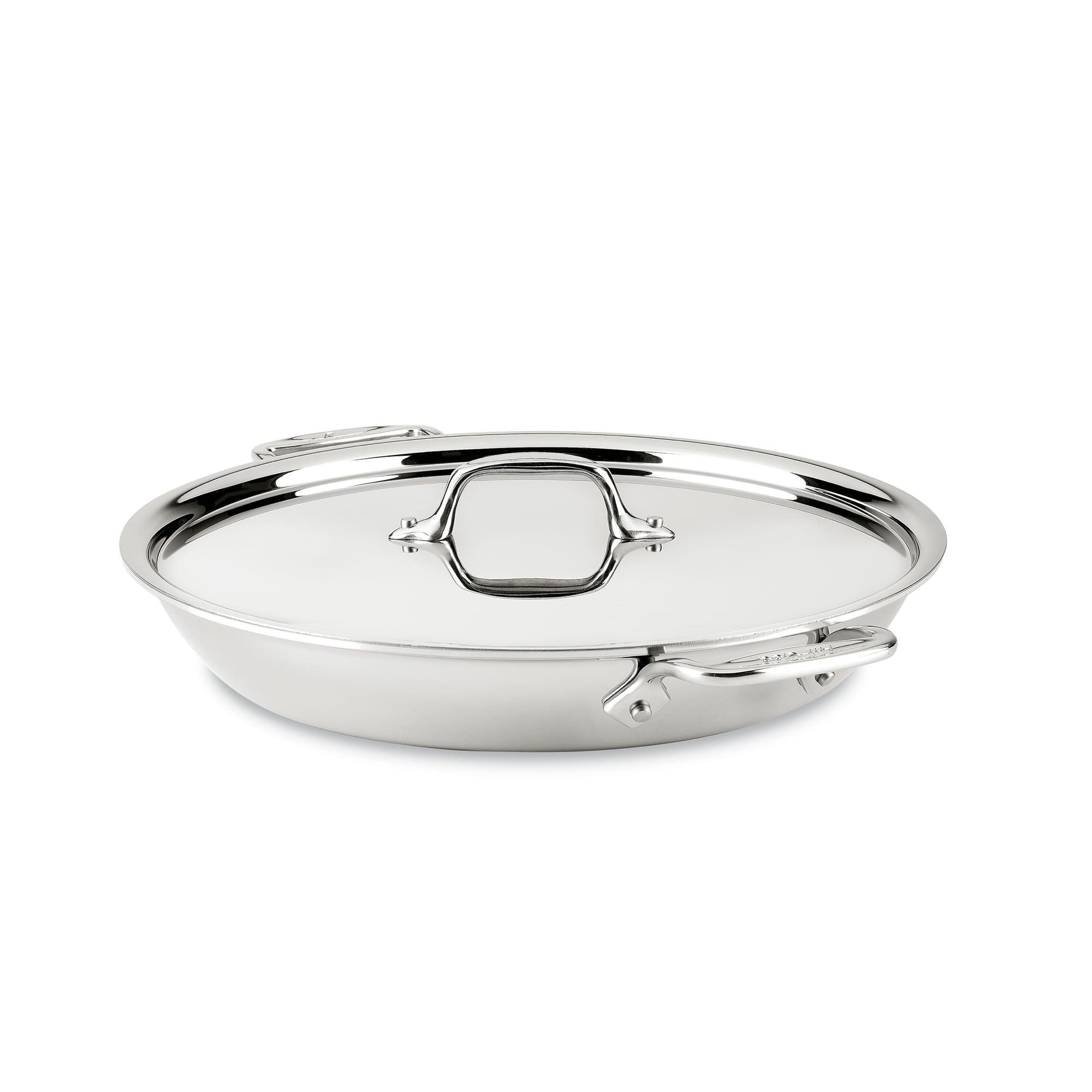 All-Clad D3® Stainless Steel 12" Fry Pan with Lid, Made in the USA — Amazon image 12