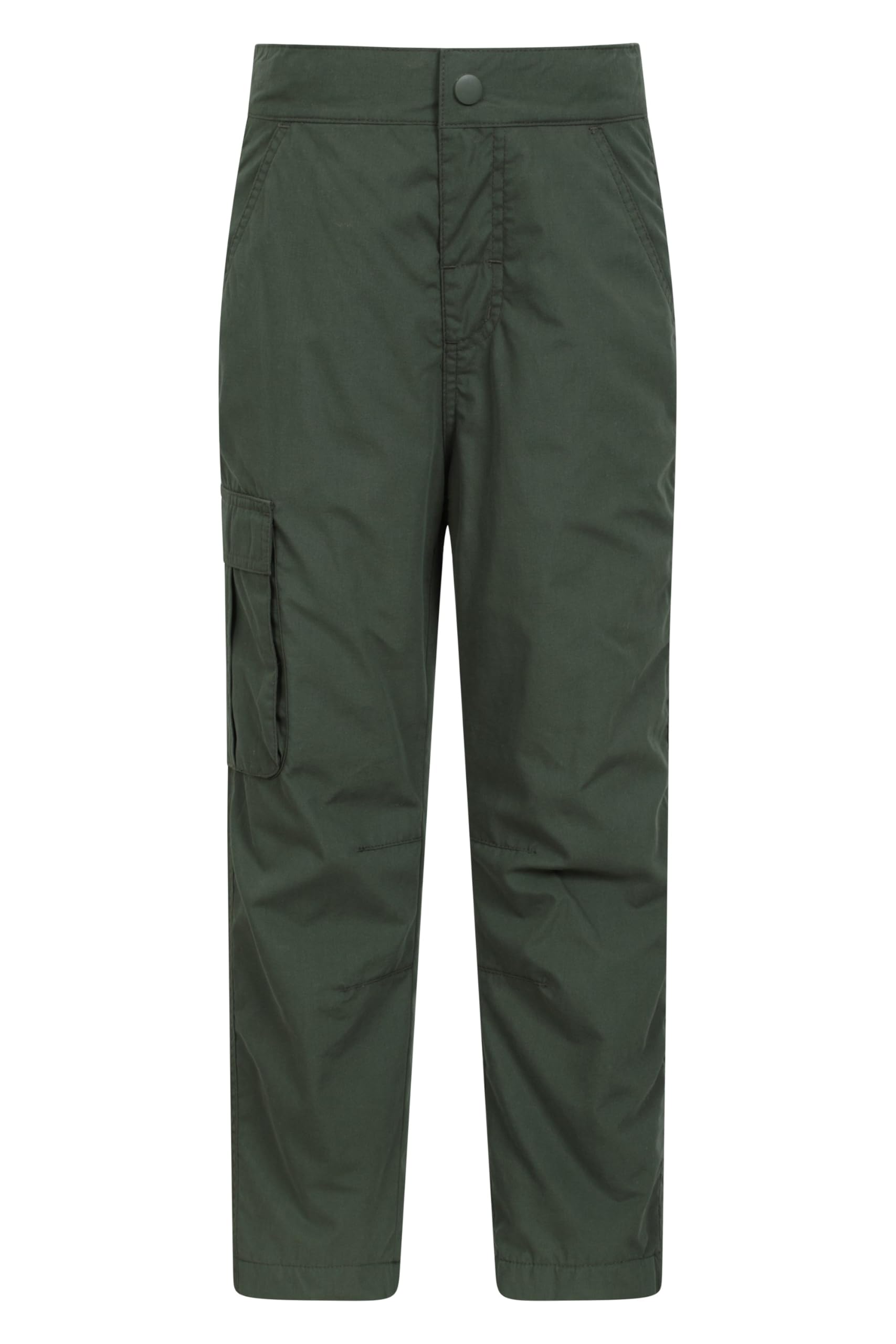 Kids Winter Trek Fleece Lined Trousers - Green