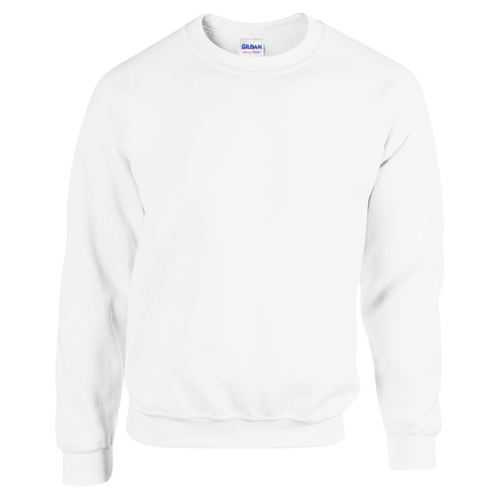 Gildan Men's White 50/50 Adult Crewneck Sweatshirt, 4XL Uk