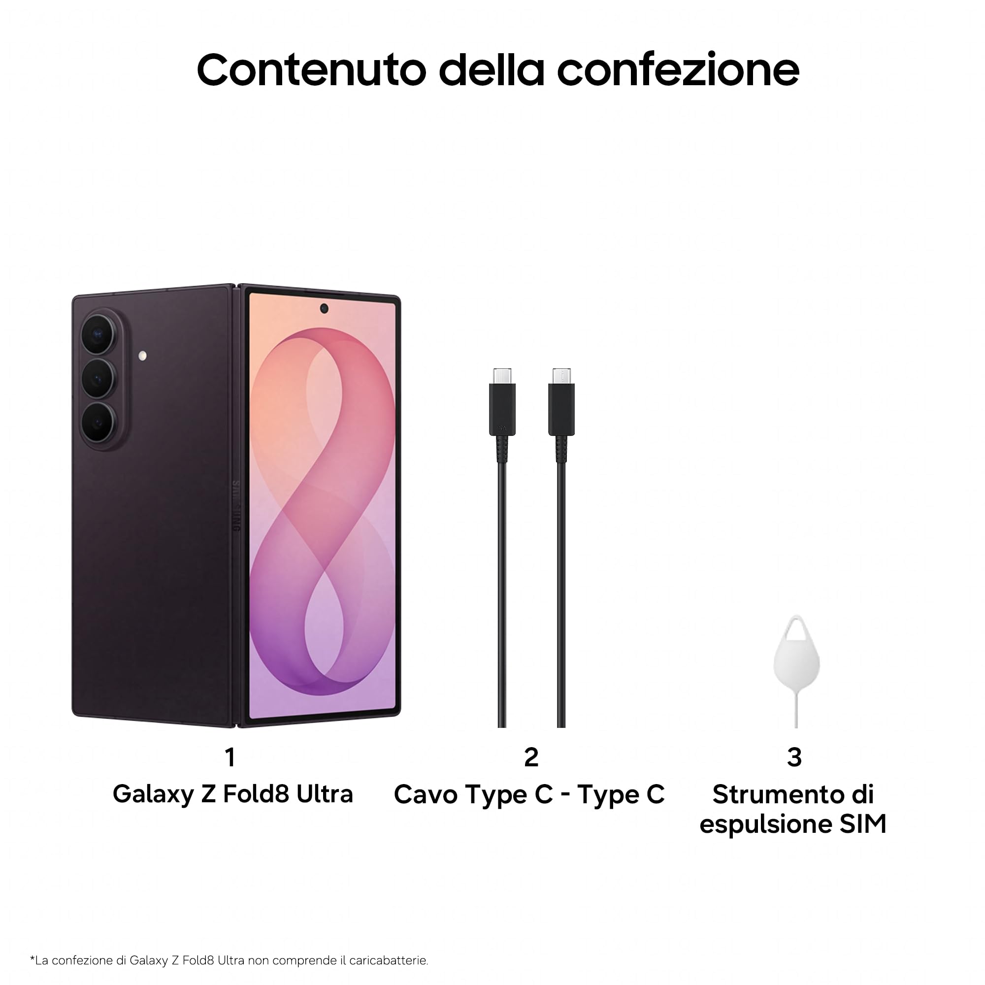 Samsung Galaxy Z Fold8 Ultra, 256GB, Violet Shadow [Versione Italiana] | Processore Potente, Batteria 5000 mAh, Multischermo, RAM 12GB, Camera 200 MP, Now Nudge, Assistente Foto